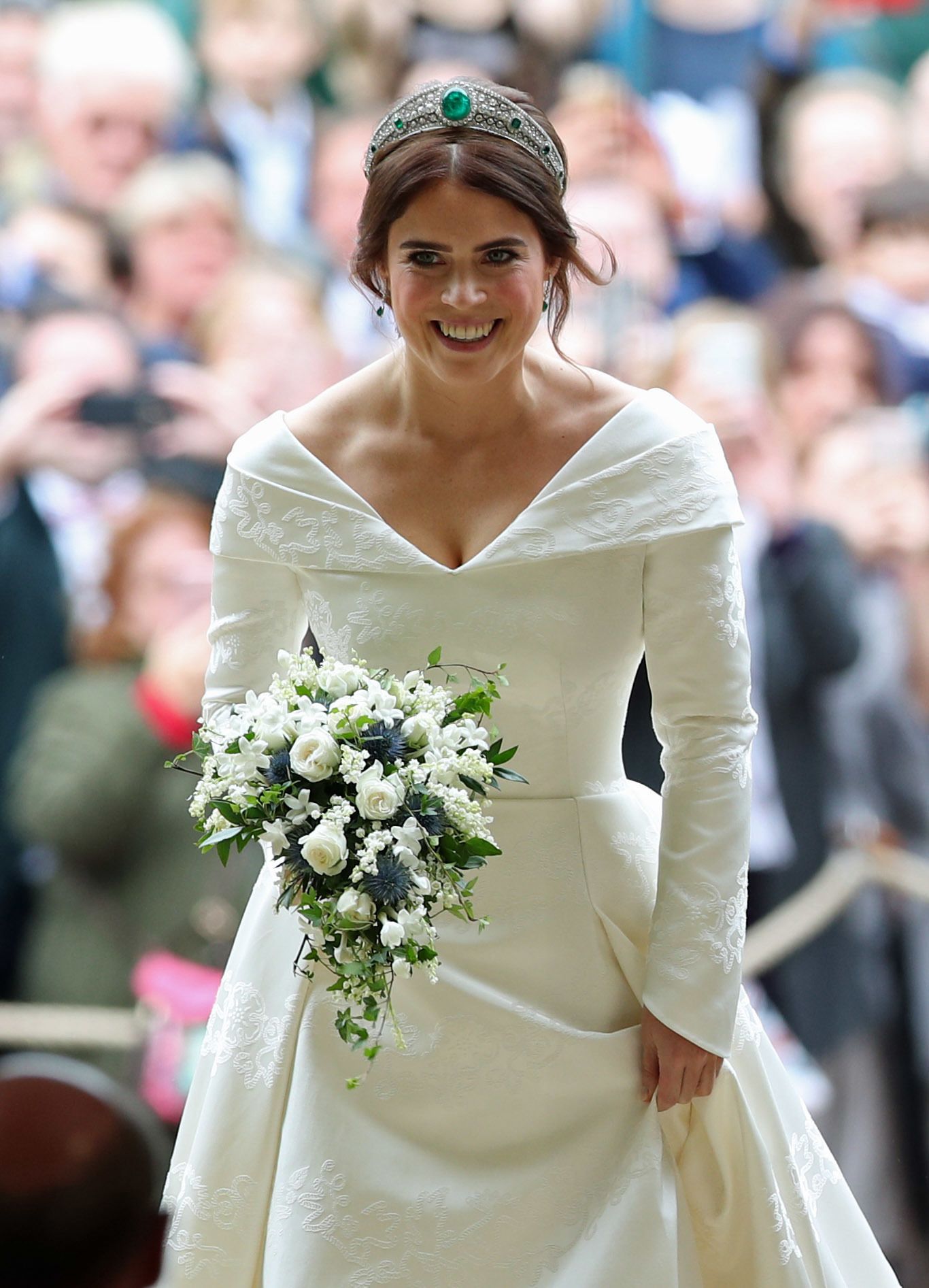 BRITAIN-ROYALS-WEDDING-EUGENIE-CEREMONY BRITAIN-ROYALS-WEDDING-EUGENIE-CEREMONY