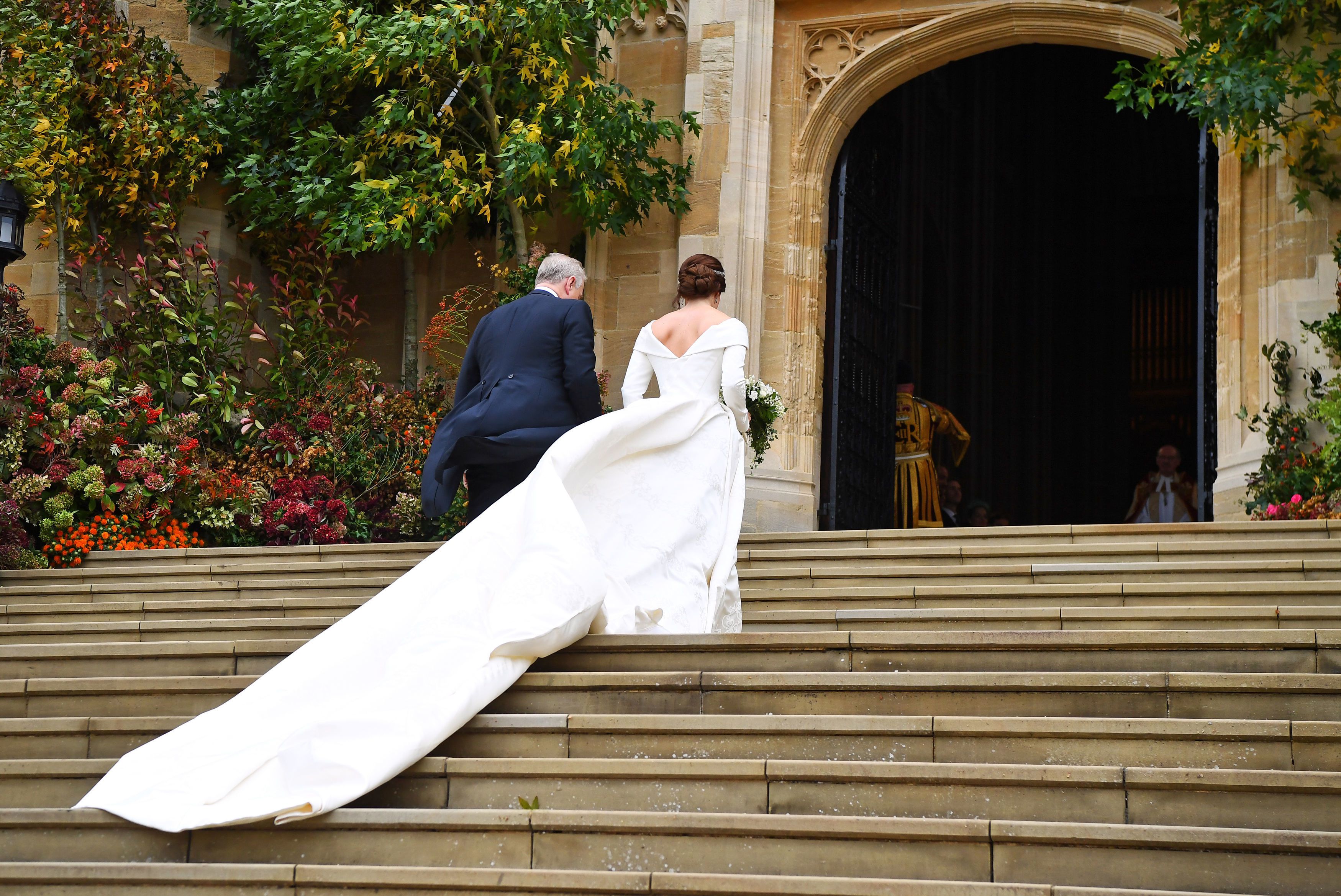 BRITAIN-ROYALS-WEDDING-EUGENIE BRITAIN-ROYALS-WEDDING-EUGENIE