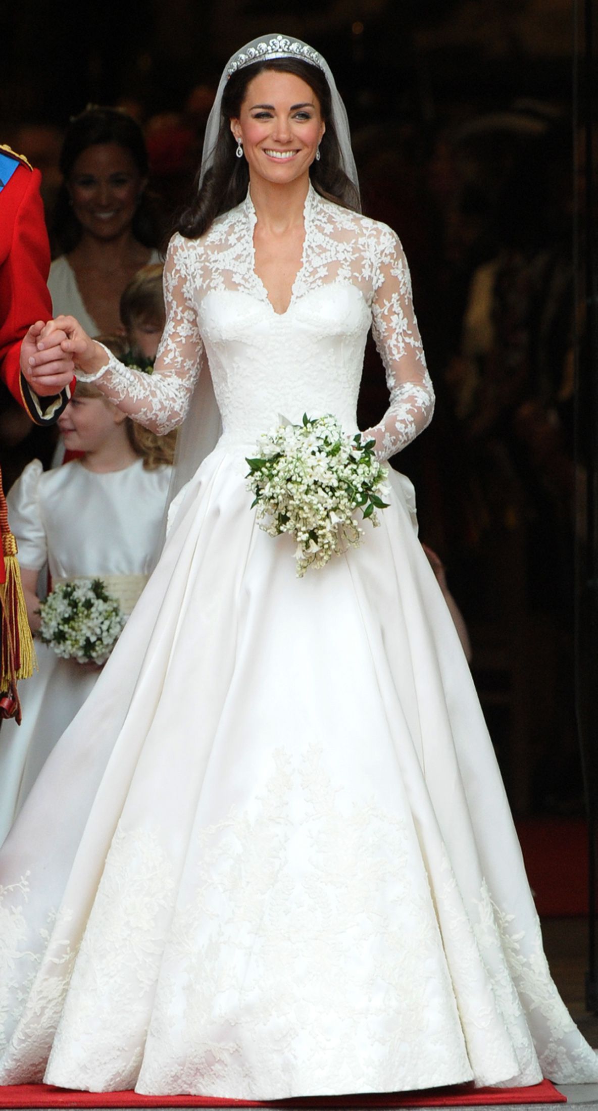 Kate, Duchess of Cambridge, comes out of Kate, Duchess of Cambridge, comes out of