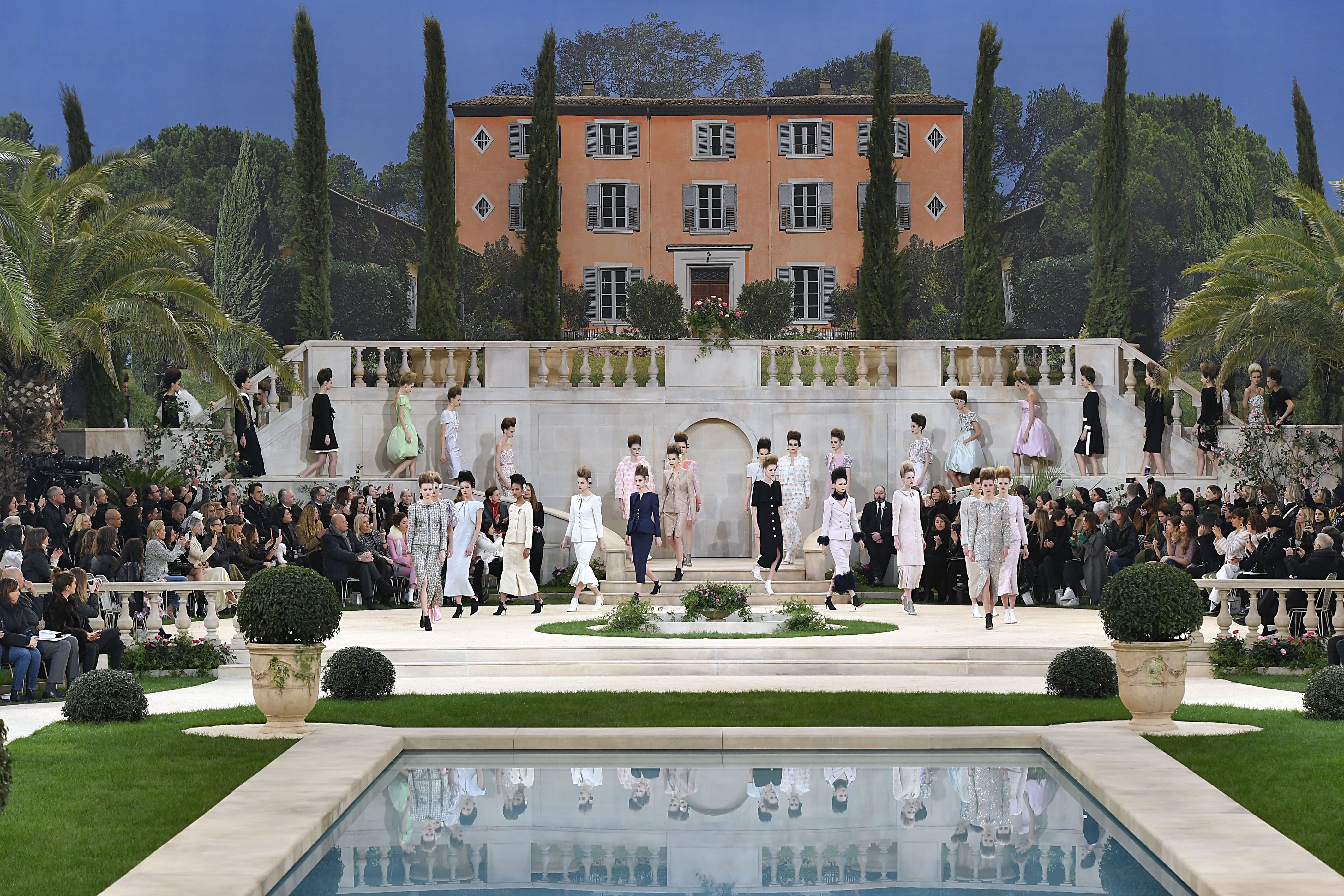 Chanel : Runway - Paris Fashion Week - Haute Couture Spring Summer 2019 Chanel : Runway - Paris Fashion Week - Haute Couture Spring Summer 2019