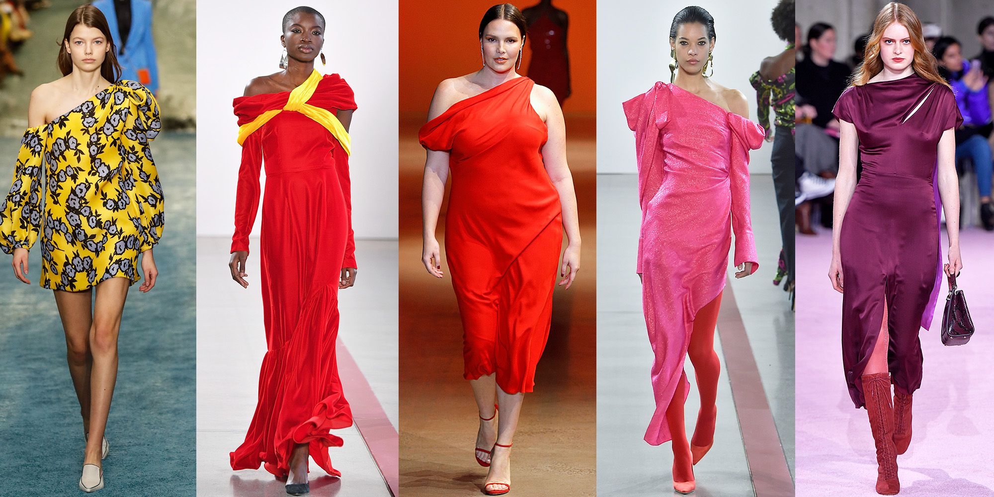 Fall 2019 Trends - Asymmetrical Off Shoulder image