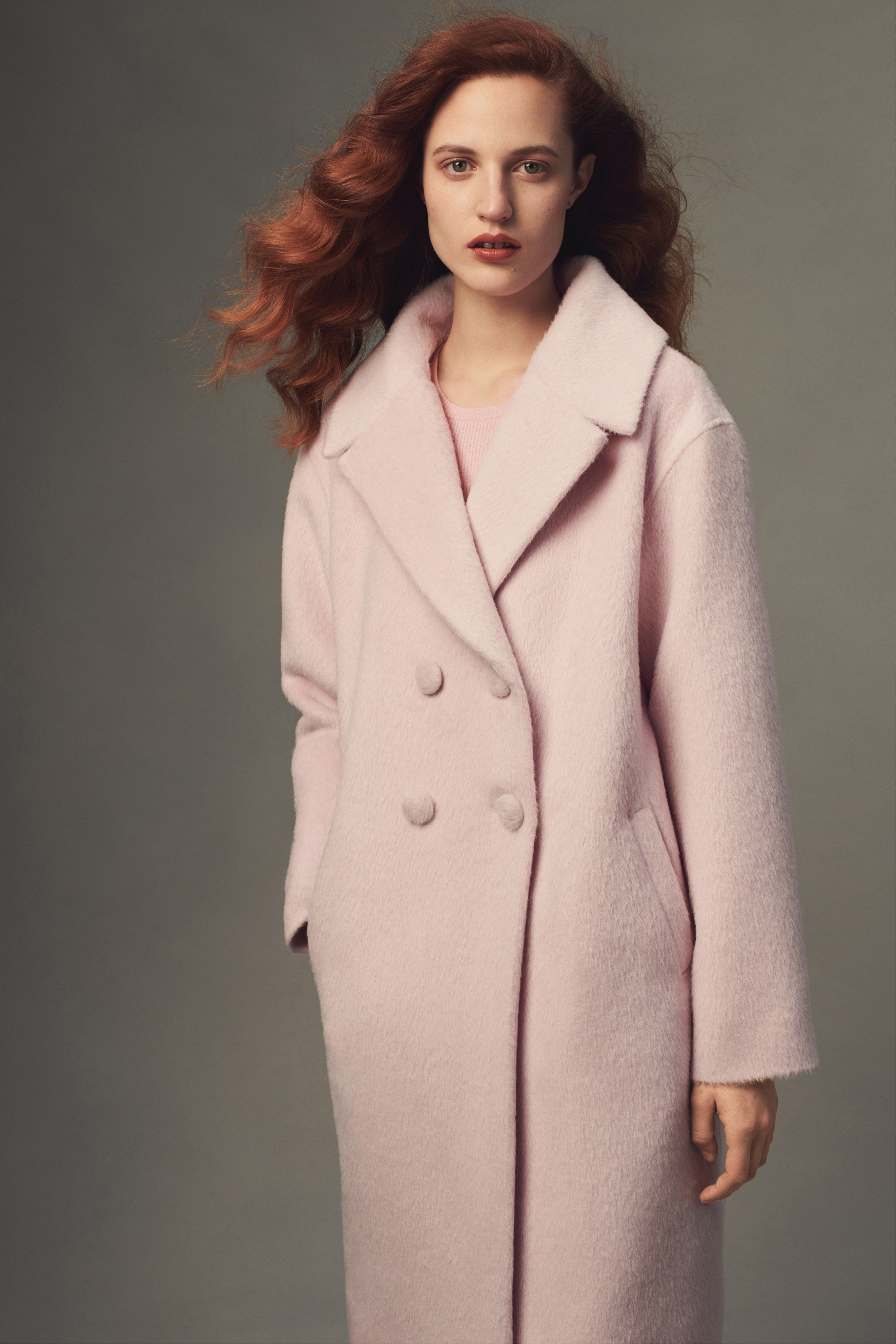 Lisa Perry Pink Coat Lisa Perry Pink Coat