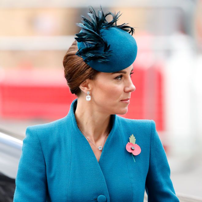 Duchess Of Cambridge Attends ANZAC Day Service