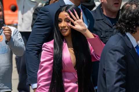 Cardi B Arrives At Court For First Day Of Trial Addressing Misdemeanor Assault Charge