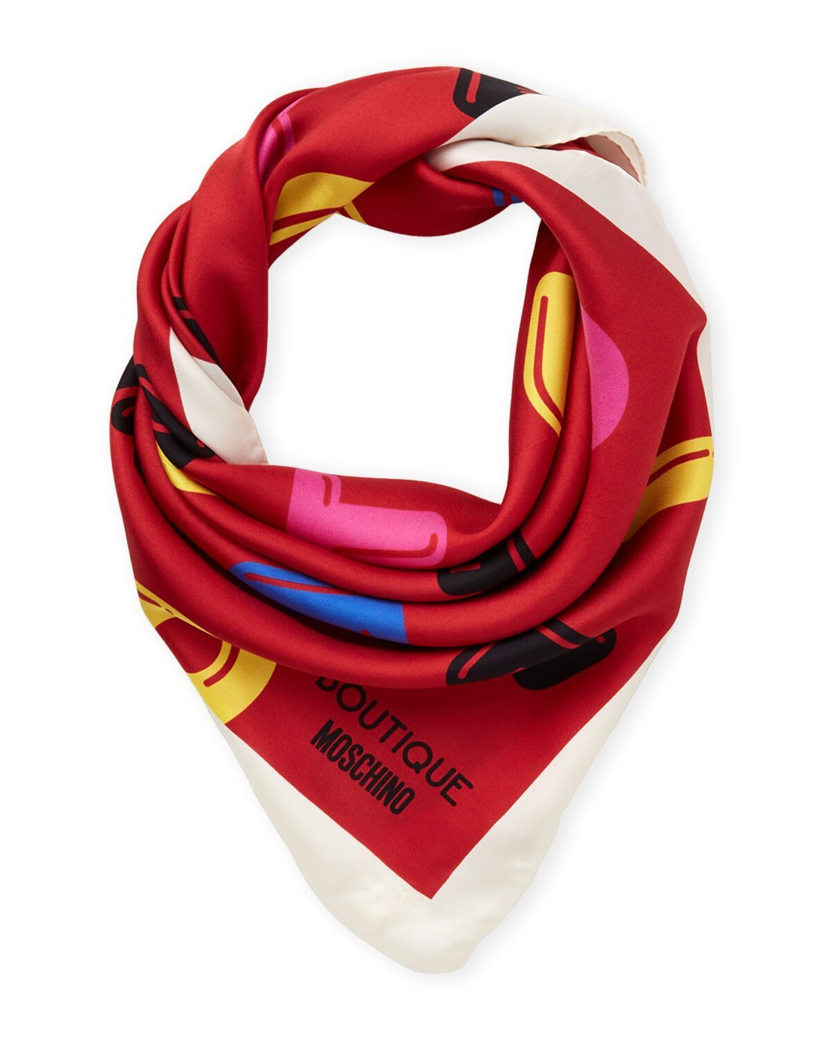 Printed Silk Scarf Printed Silk Scarf