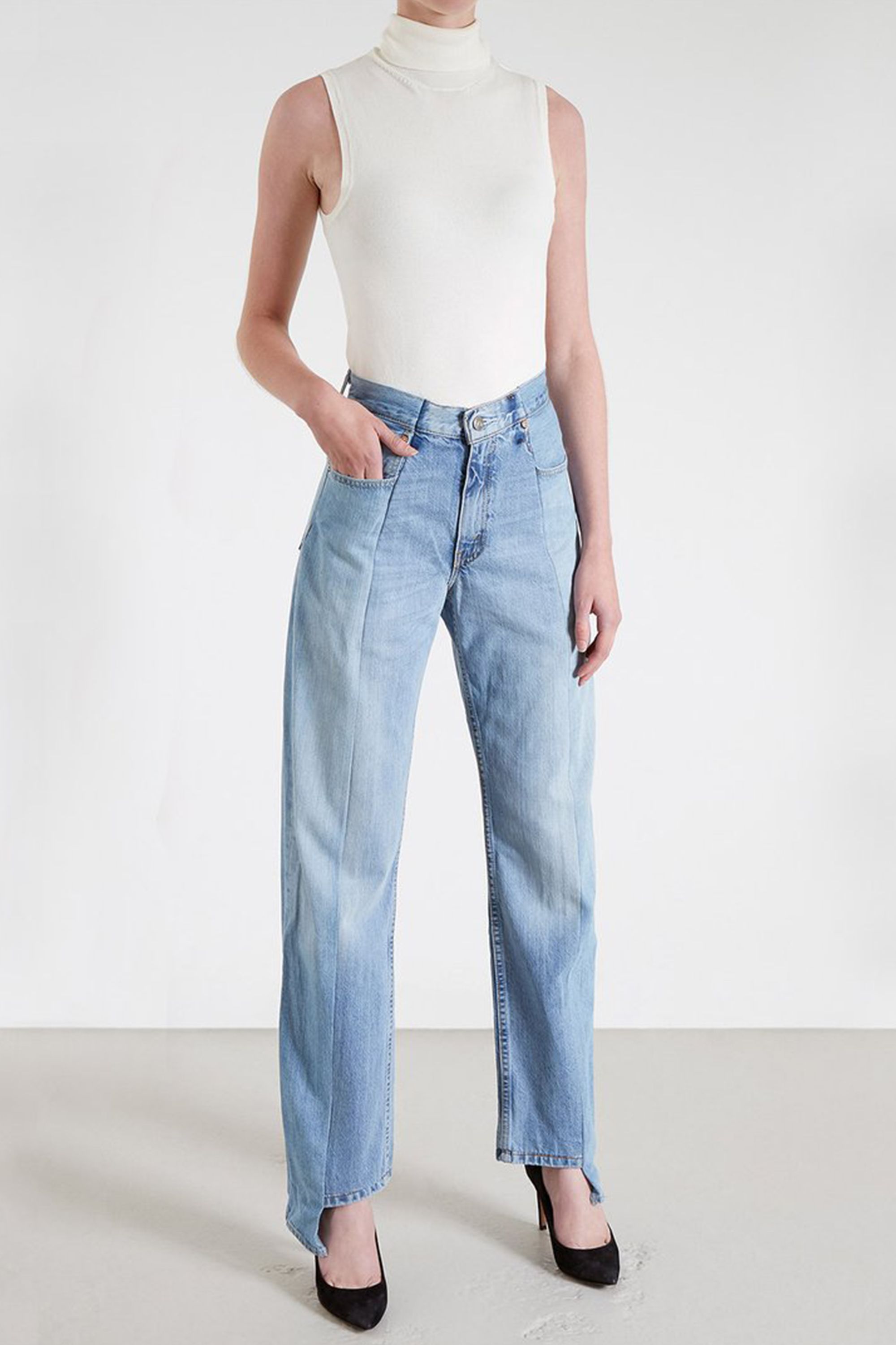 Light Blue Match Boyfriend Jean Light Blue Match Boyfriend Jean