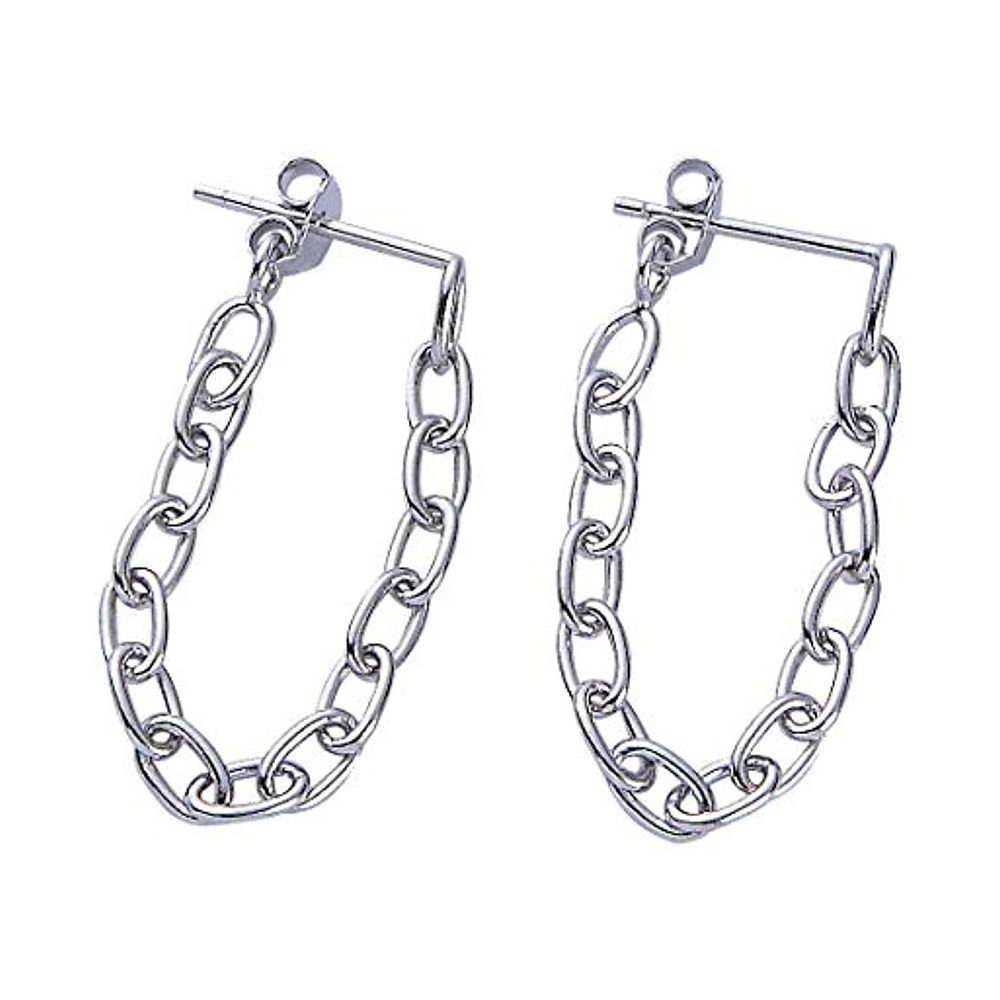 Chain Linked Dangle Earrings Chain Linked Dangle Earrings
