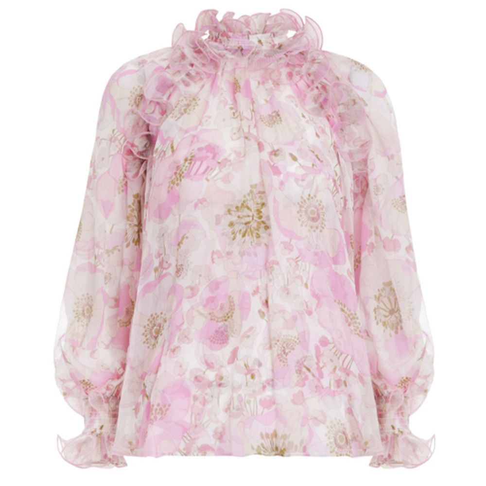 Super Eight Ruffled Blouse