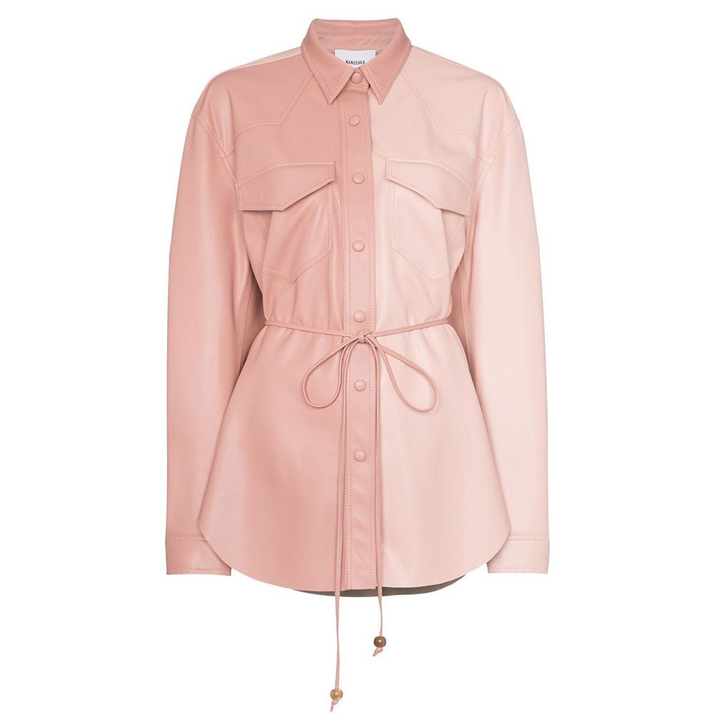 Eddy Vegan Leather Shirt