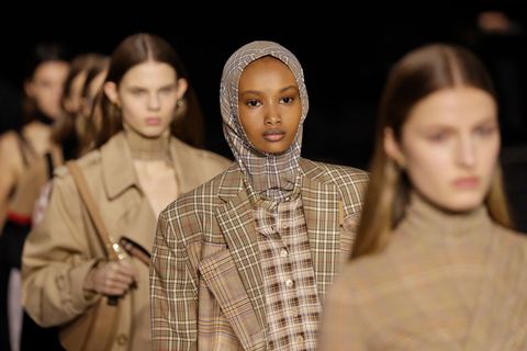 London Fashion Week Ruwnay show london fashion week digital gender neutral