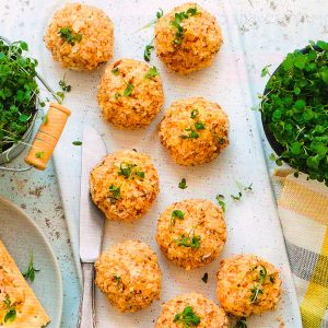 Сырный "шар" с микрозеленью