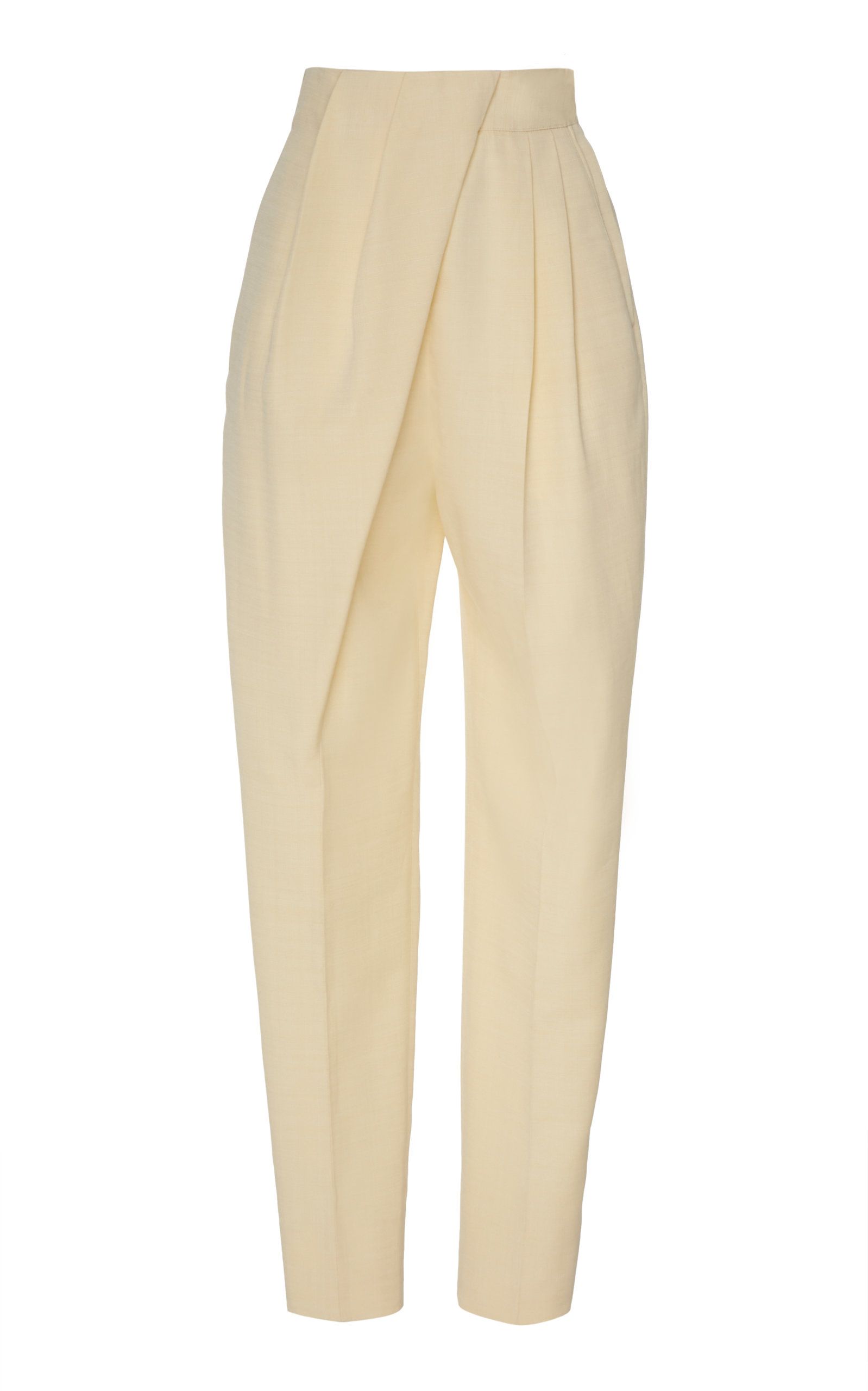 Draped Pleated Trousers Draped Pleated Trousers
