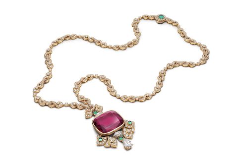 bulgari rosso caravaggio necklace