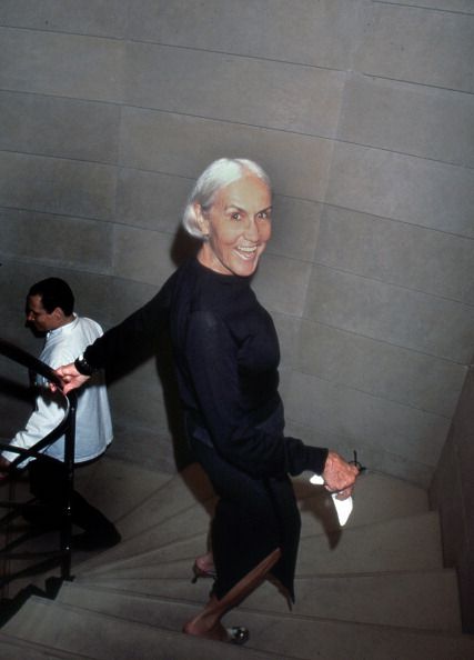 Polly Mellen At A Dolce & Gabbana Boutique polly mellen at a dolce gabbana boutique