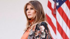 Меланья Трамп хочет провести реновацию Розового сада перед Белым домом