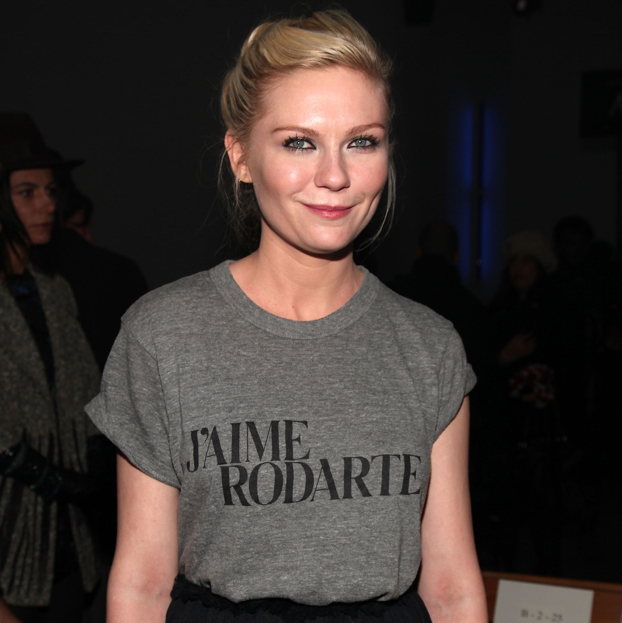 Rodarte - Front Row - Fall 2010 MBFW new york february 16 actress kirsten dunst attends the rodarte fall 2010 fashion show during mercedes benz fashion week at 522 west 21st street on february 16, 2010 in new york, new york photo by astrid stawiarzgetty images