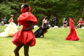 Christian Siriano Splashes Down in Connecticut for Spring 2021