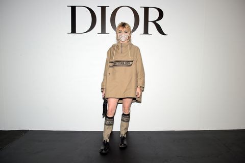 paris, france september 29 maisie williams attends the dior womenswear springsummer 2021 show as part of paris fashion week on september 29, 2020 in paris, france photo by anthony ghnassiagetty images for dior