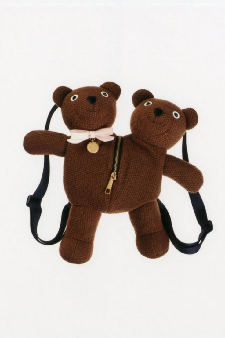 Double-Headed Teddy Backpack