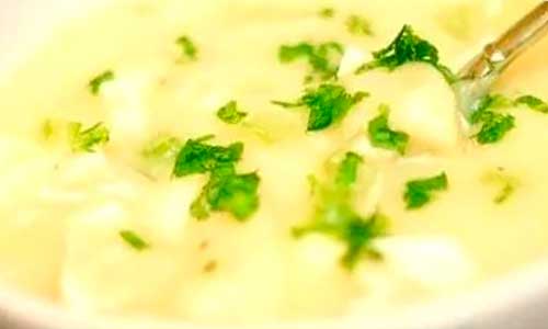Бульон-с-клецками-из-кур с клецками из кур