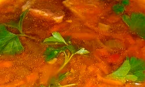 Чорба-из-курицы-по-молдавски из курицы по-молдавски