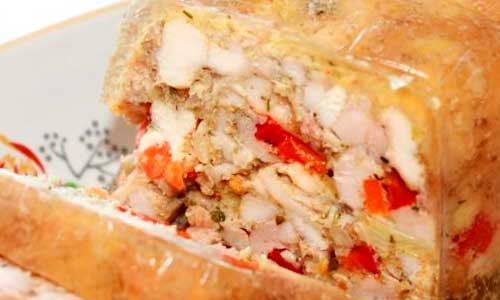 Курица-желированная желированная