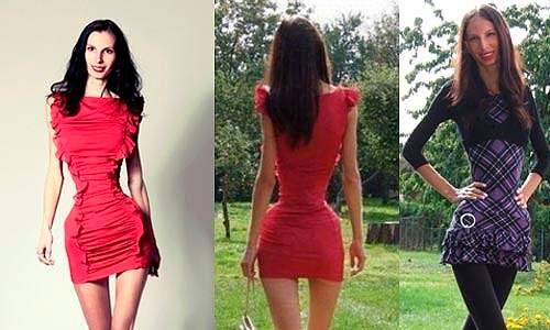 Отретушированные изображения фотомоделей