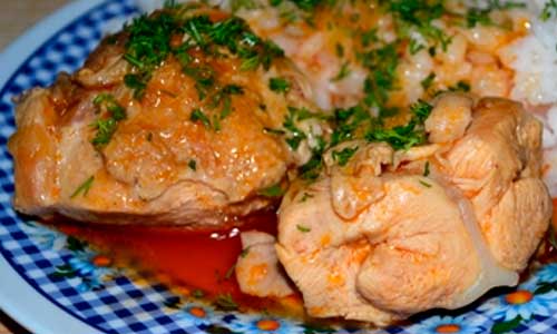 Кавурма-из-цыплят Кавурма