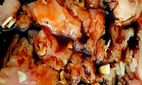 Курица-с-восточным-соусом Курица с восточным соусом