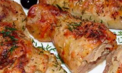 куриные фаршированные