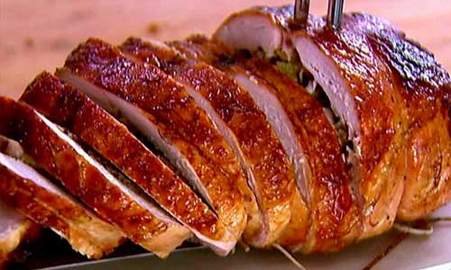 Рулет-тушеный-из-индейки Рулет тушеный