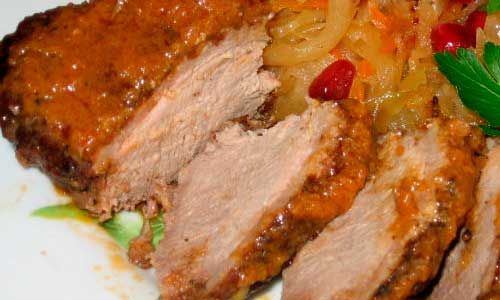 Утка-тушеная-«Аустерия» Утка тушеная