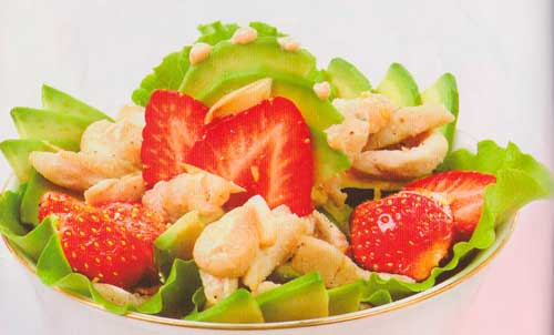 Салат из курицы с авакадо Салат из курицы