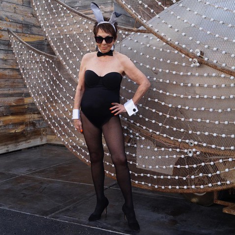 Самая старая модель Playboy снялась в нижнем белье в 83 года