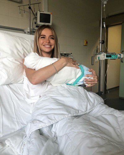 31-летняя Анна Хилькевич стала мамой во второй раз