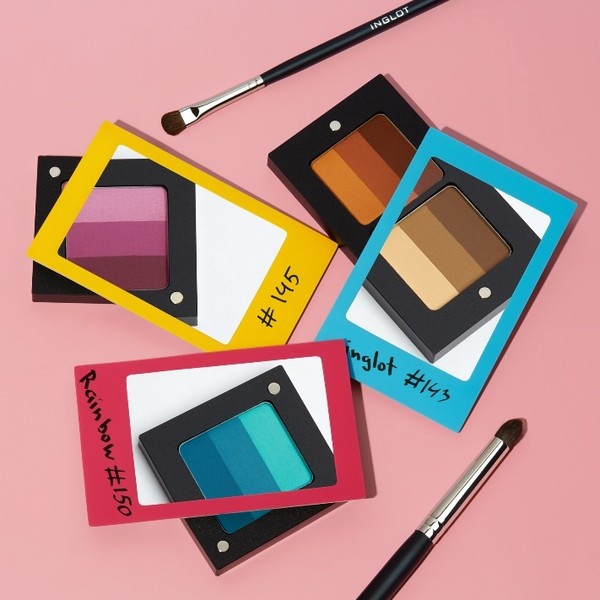 Радужное безумие: Inglot выпустил новую коллекцию теней Rainbow Eye Shadows