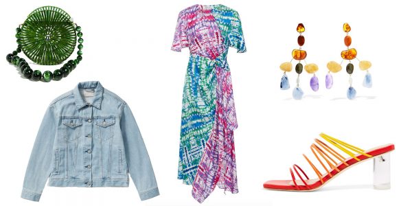 4 современные наряды, которые делают меньше галстук краситель галстук краситель-г