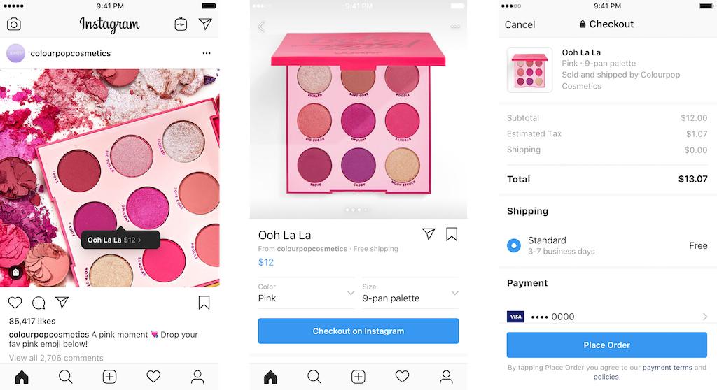 Теперь вы можете магазин в Instagram, не выходя из Instagram