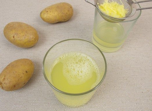 Полезные свойства картофельного сока