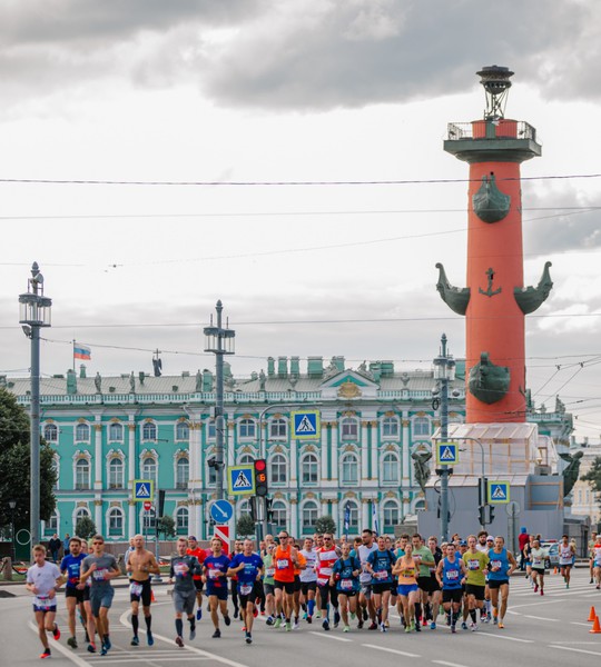 В Санкт-Петербурге прошел полумарафон