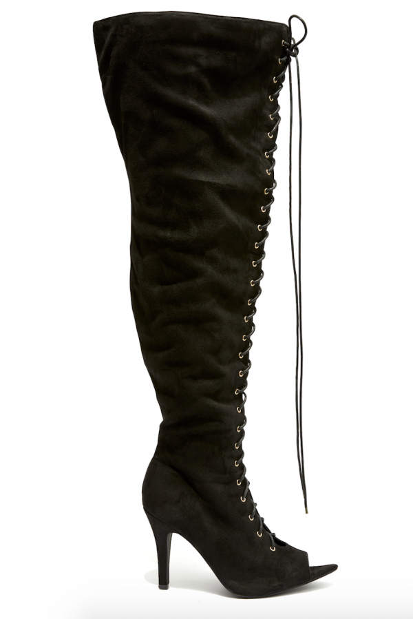 Этот бренд только что выпустил бедро высокие сапоги для плюс размер женщин