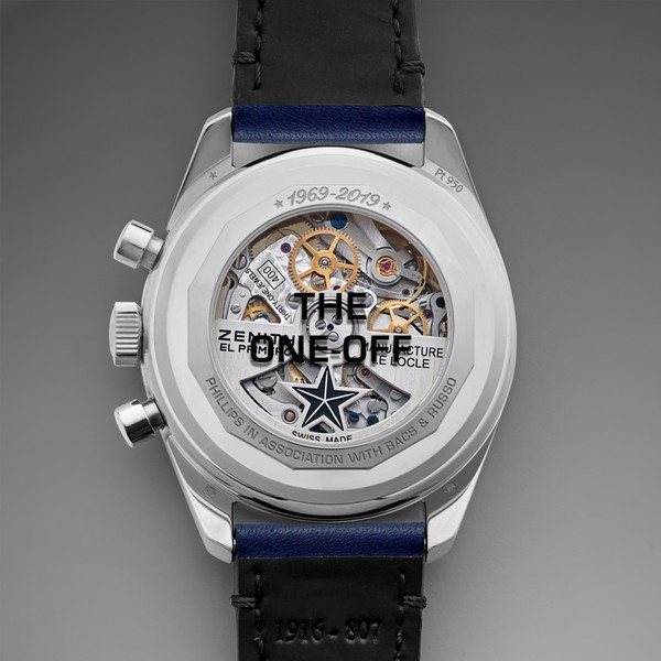 В Женеве представят единственный экземпляр хронографа Zenith El Primero из платины