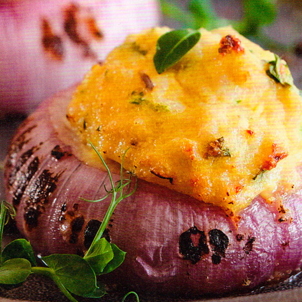 ФАРШИРОВАННЫЙ КУРИЦЕЙ ЯЛТИНСКИЙ ЛУК