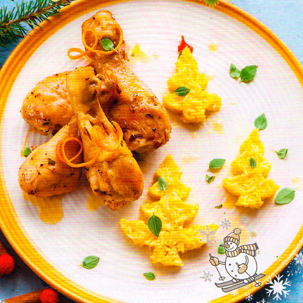 Куриные-ножки-в-апельсиновой-глазури