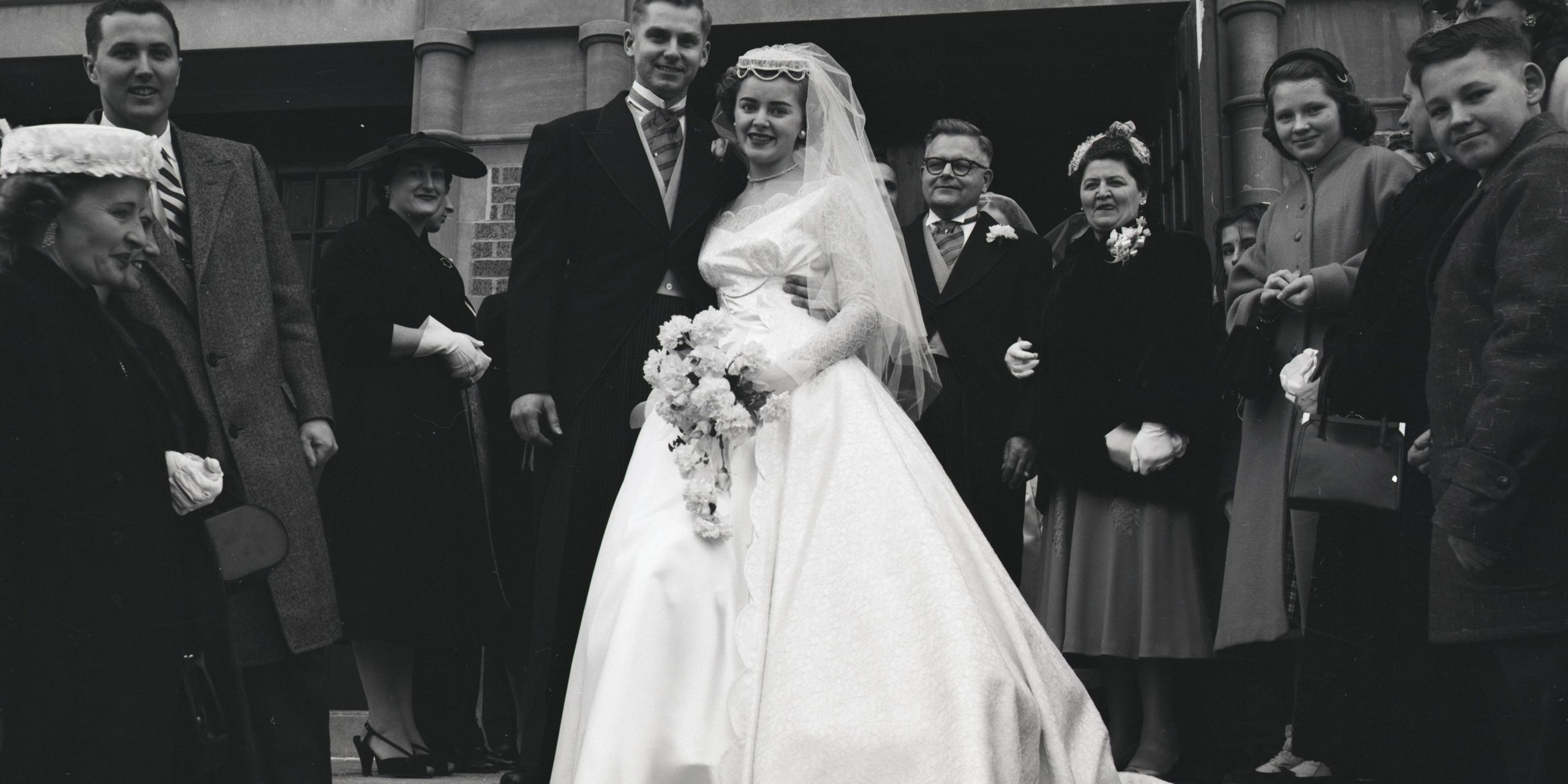 Эволюция стиля для новобрачных через лет