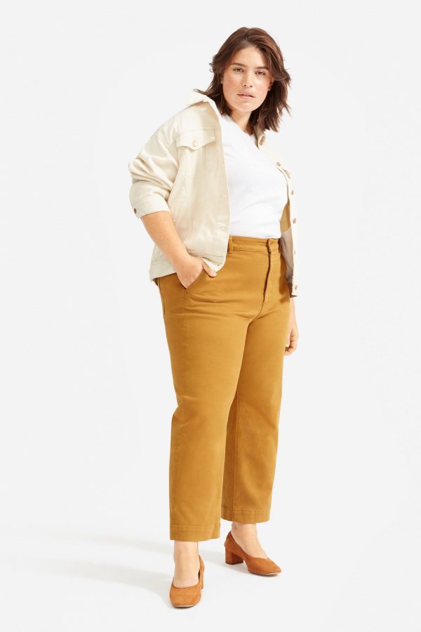 Прямые брюки Everlane урожай нога сегодня в продаже