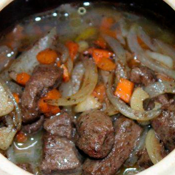 Очень-вкусная-печень-в-духовке,-приготовленная-в-горшочках Очень-вкусная-печень