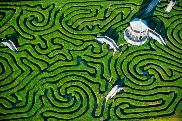 Longleat-Hedge-Maze-—-самый-длинный-в-лабиринт-в-мире самый длинный в лабиринт в мире.