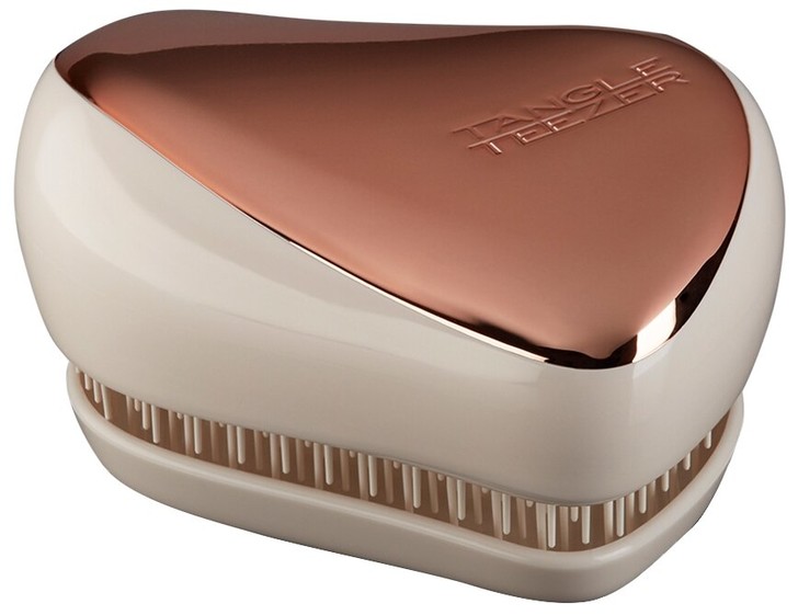 TANGLE TEEZER массажная щетка Compact Styler, для распутывания волос, 9 см