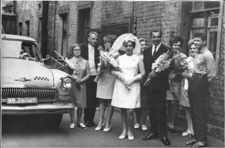 Свадебный снимок, 1960-е 